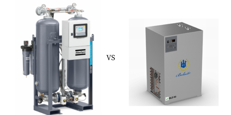 空压机冷干机和吸干机的五大区别是什么?
